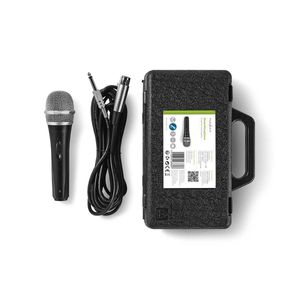 Nedis MPWD50CBK microfoon Zwart, Grijs Microfoon voor instrumenten