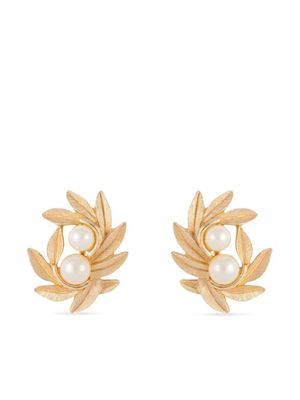 Susan Caplan Vintage boucles d'oreilles Avon à perles (années 1960)