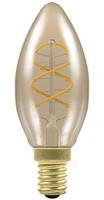 Nordlux LED kaars E14 3-15W 2000K filament gold spiraal dimbaar - 2760000