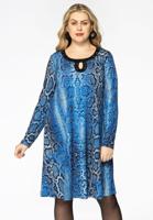 Yoek Jurk A-lijn | Blauw | Maat 38/40
