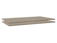 Legplank SLIDO 87 cm natuurlijke linnen (lot van 2)