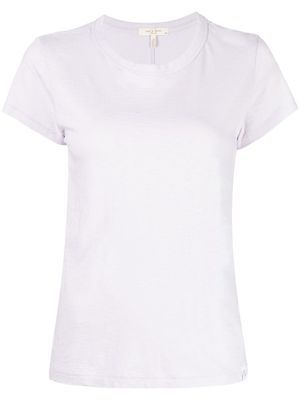rag & bone t-shirt à design filé - Blanc