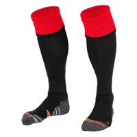 Stanno 440106 Combi Sock - Black-Red - 45/48