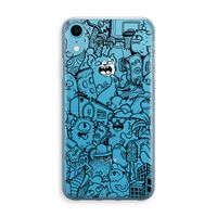 Vexx Black City : iPhone XR Transparant Hoesje Vexx Black City : iPhone XR Transparant Hoesje