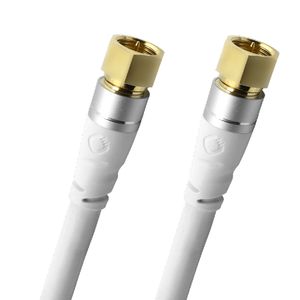 Oehlbach SL SAT Kabel (F-PLUG) 2,0m Wit