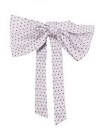 ETRO polka-dot print silk bow - Tons neutres - thumbnail