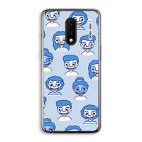 Gezichtjes: OnePlus 7 Transparant Hoesje