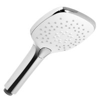 Handdouche Tres Massage 3-Standen 10.7x7.1x22.9 cm Wit Chroom Tres