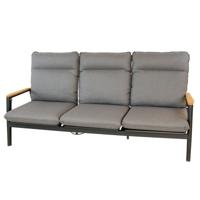 Merino lounge 3-zitsbank midnight grey Oosterik Home - Oosterik home