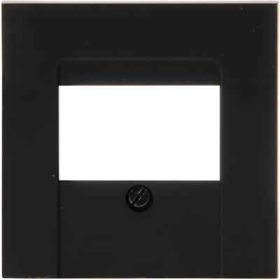 Kopp HK07 PURE mat zwart afdekplaat USB - 4624570