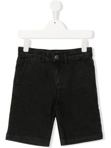 Stella McCartney Kids short droit en jean - Noir