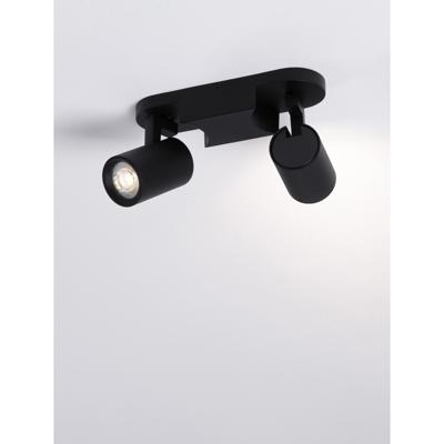 Lyora PlafondspotEsto 2-lichts zwart - 9030781
