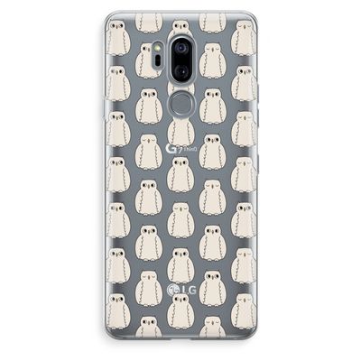 Uilen: LG G7 Thinq Transparant Hoesje