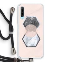 Creatieve toets: Huawei P Smart Pro Transparant Hoesje met koord