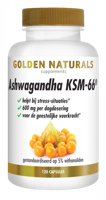 Golden Naturals Ashwagandha KSM-66 Capsules
