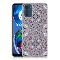 Motorola Moto E32/E32s | TPU | Siliconen hoesje | Flower Tiles