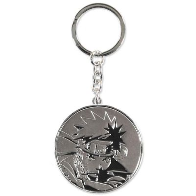 Naruto Shippuden: Naruto Silver Metal Keychain