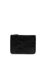 Comme Des Garçons Wallet pochette à logo embossé - Noir - thumbnail