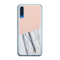 A touch of peach: Samsung Galaxy A50 Transparant Hoesje