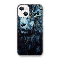 Darkness Lion: iPhone 13 mini Transparant Hoesje