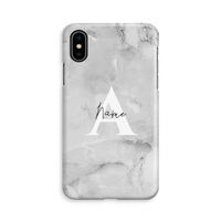 Ivory Marble: iPhone X Volledig Geprint Hoesje