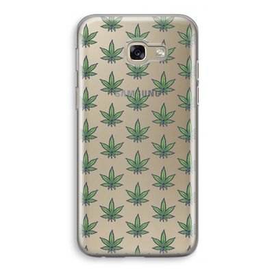 Weed: Samsung Galaxy A5 (2017) Transparant Hoesje