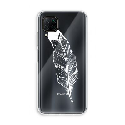 Pluim: Huawei P40 Lite Transparant Hoesje