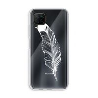 Pluim: Huawei P40 Lite Transparant Hoesje