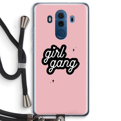 Girl Gang: Huawei Mate 10 Pro Transparant Hoesje met koord