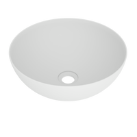 Luca Varess Supra waskom mat witte porselein rond Ø 36 cm