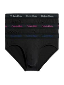 Calvin Klein - 3p Hip Briefs - Cotton Stretch -