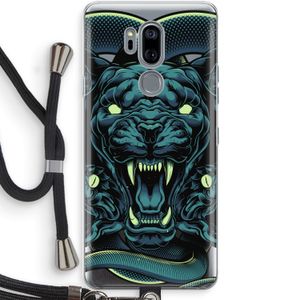 Cougar and Vipers: LG G7 Thinq Transparant Hoesje met koord