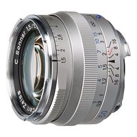 Zeiss ZM C Sonnar T* 50mm f/1.5 objectief Zilver