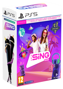 PS5 Let&apos;s Sing 2025 + 2 Microphones - International Edition