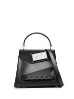 Maison Margiela sac cabas asymétrique Snatched en cuir - Noir - thumbnail