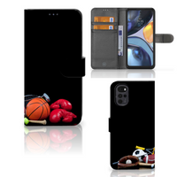 Motorola Moto G22 Wallet Case met Pasjes Sports