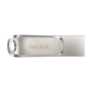 Sandisk Ultra Dual Drive Luxe USB flash drive 256 GB USB Type-A / USB Type-C 3.2 Gen 1 (3.1 Gen 1) Roestvrijstaal