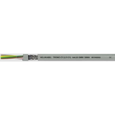 Helukabel 16010-1000 Datakabel LiYCY 12 x 0.5 mm² Grijs 1000 m