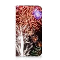 iPhone 15 Hippe | Standcase | Vuurwerk