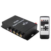 High Speed ISDB-T Mobiele Digitale TV Receiver voor in auto, geschikt voor Brazil / Peru / Chile etc. Zuid Amerikaanse Markt(zwart)