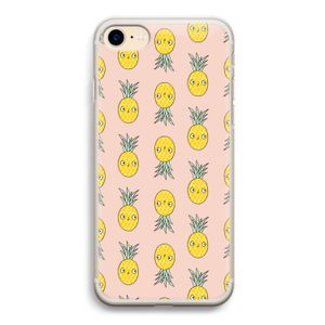 Ananas: iPhone 7 Transparant Hoesje
