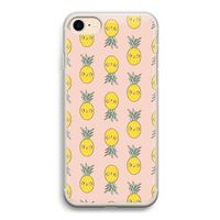 Ananas: iPhone 7 Transparant Hoesje