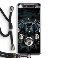 Sinister Wings: Samsung Galaxy A80 Transparant Hoesje met koord