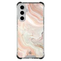 Samsung Galaxy A54 shockproof hoesje - Marmer waves