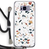 Terrazzo N°4: Samsung Galaxy S8 Transparant Hoesje met koord