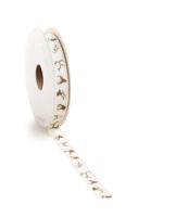 Kerst Lint CERVUS 12mm x 15 meter ivoor