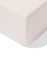 HEMA Hoeslaken 160x200cm zacht katoen beige (beige)