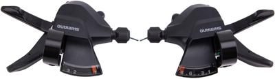 SHIMANO Shim.shifter altus slm315 3/8sp pair bl.