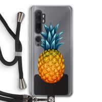 Grote ananas: Xiaomi Mi Note 10 Pro Transparant Hoesje met koord