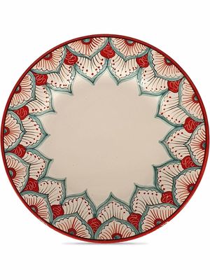 Les-Ottomans assiette à dessert Peacock - Multicolore
